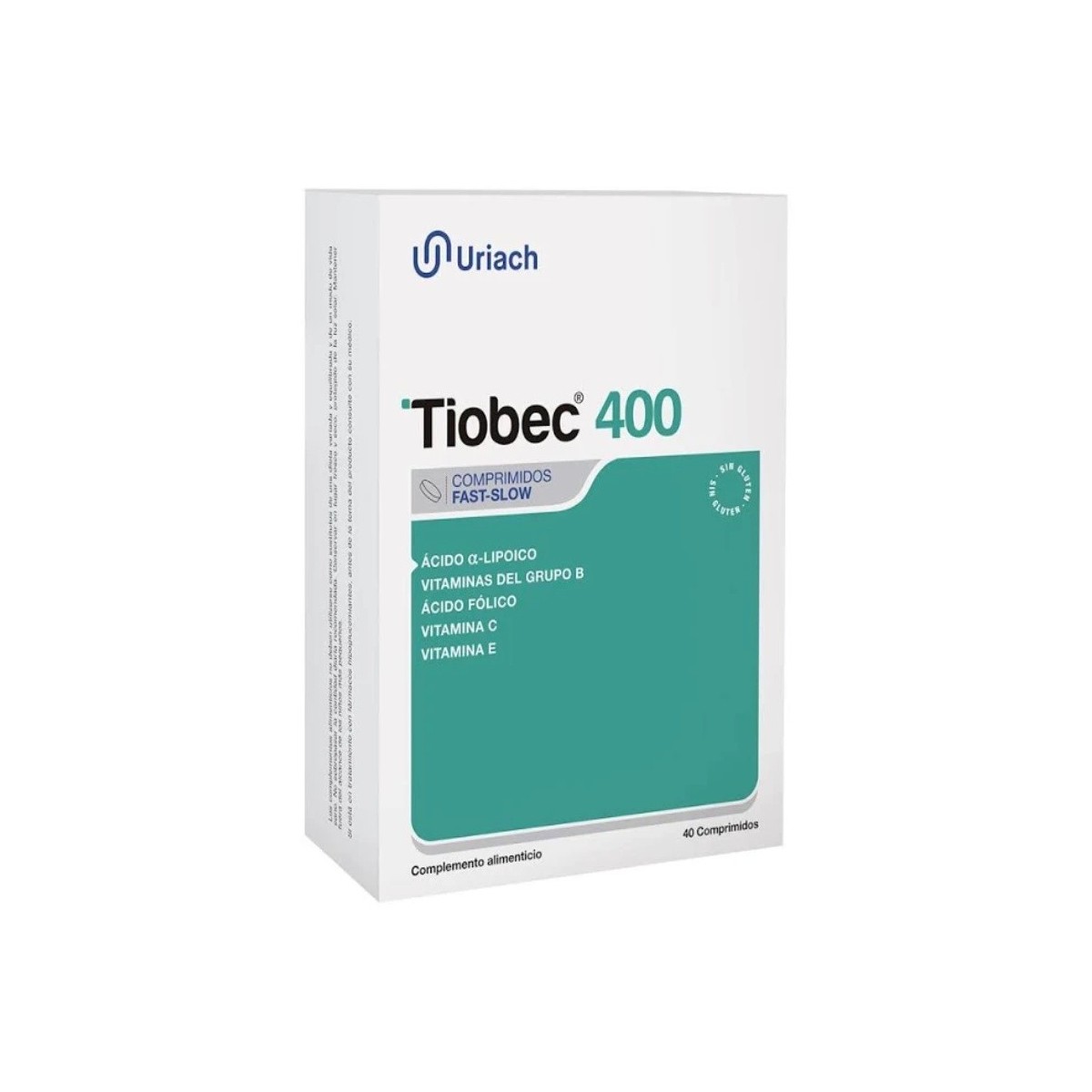 tiobec 400 40 comprimidos