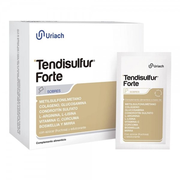 uriach 14 sobres tendisulfur forte
