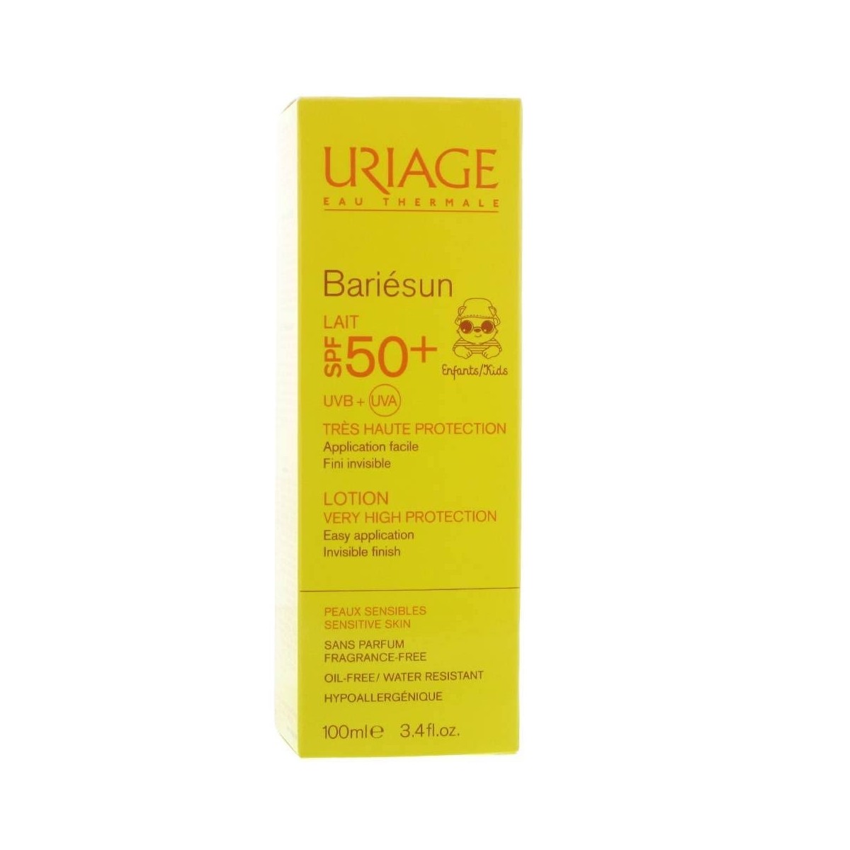 uriage bariesun ninos spf50 leche 100 ml