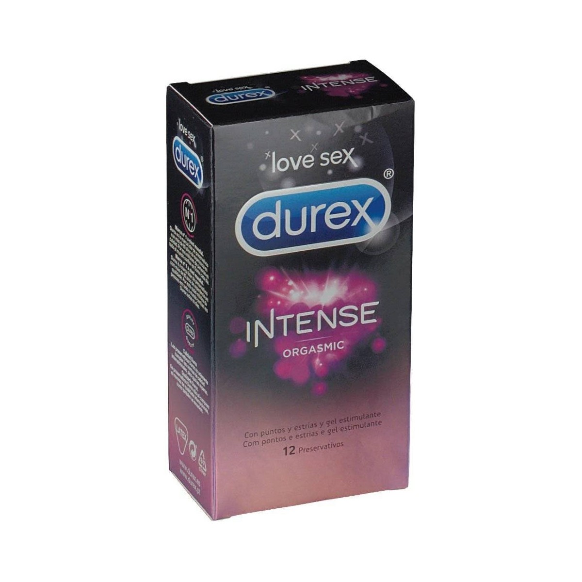 durex intense orgasmic 12 preservativos