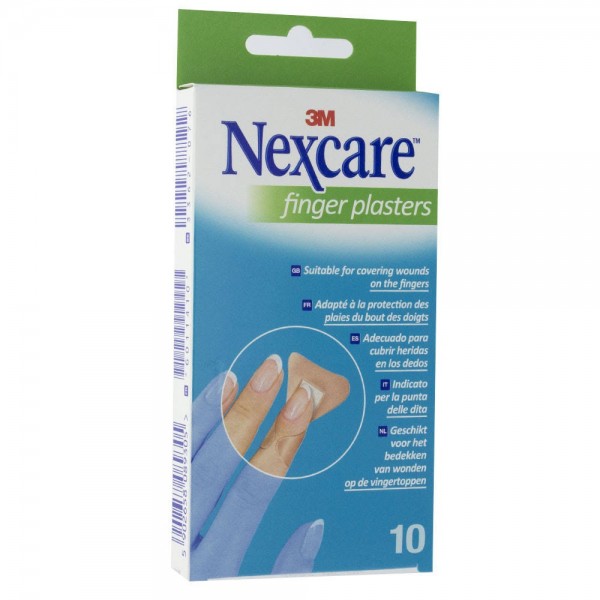 nexcare finger aposito 10 tiras