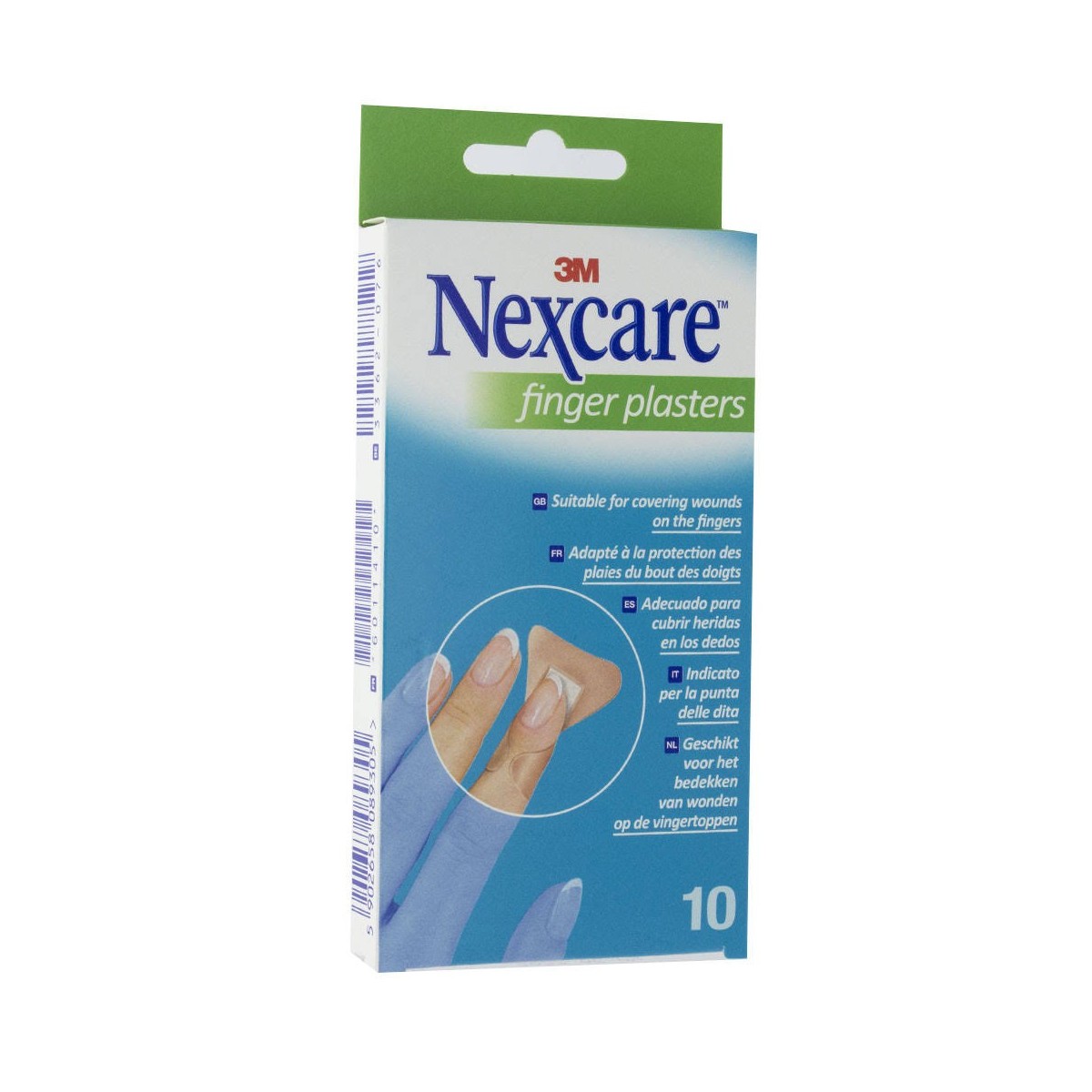 nexcare finger aposito 10 tiras