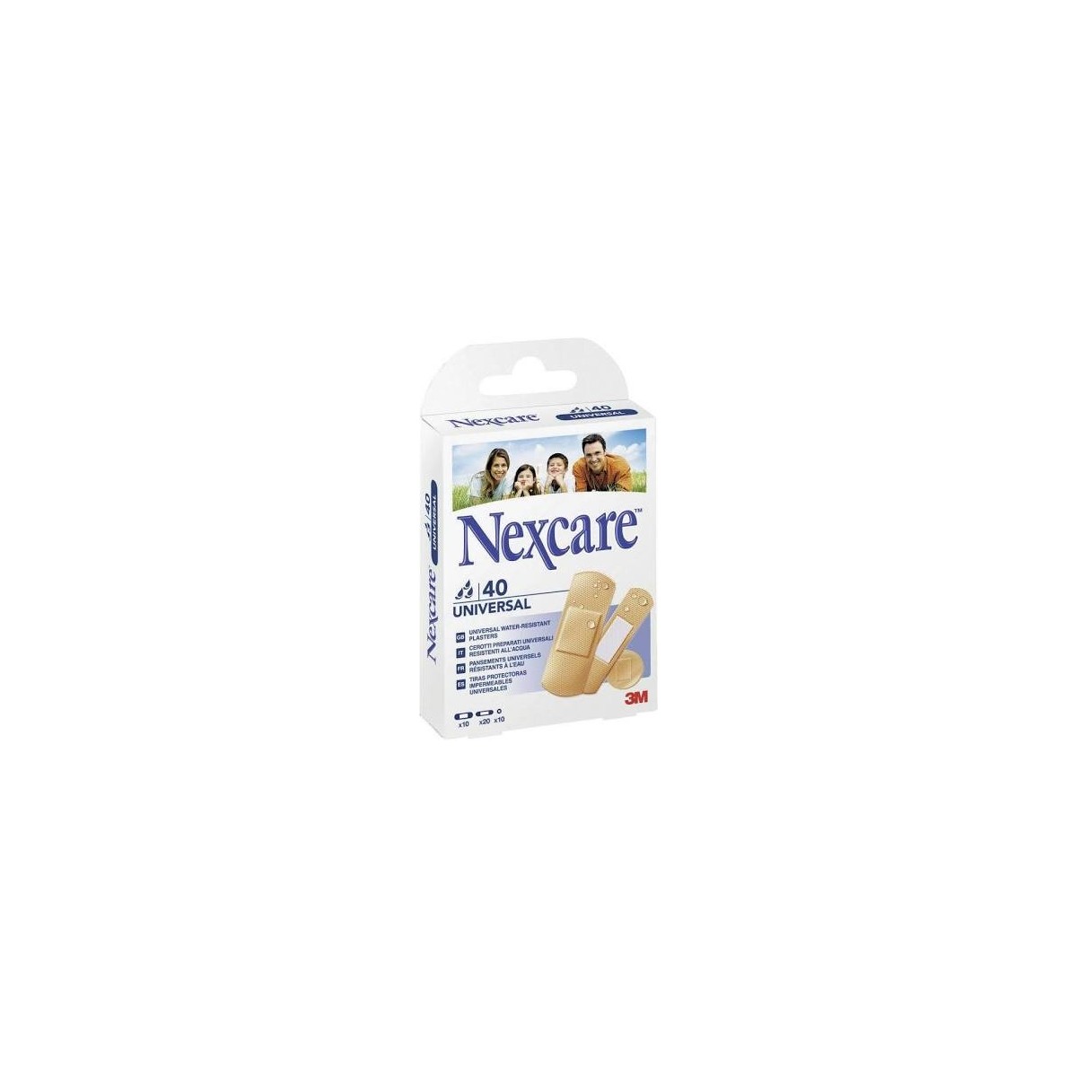 cer universal nexcare assort40
