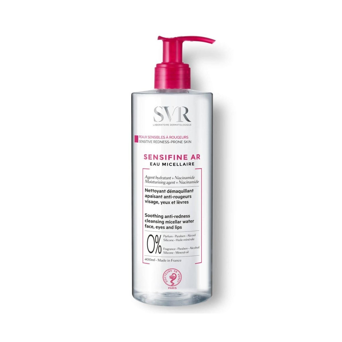 svr agua micelar sensifine ar 400 ml