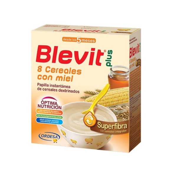 blevit plus 8 cereales con miel superfibra 600 g