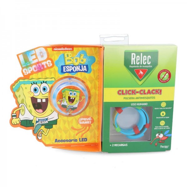relec bob esponja pulsera atletismo