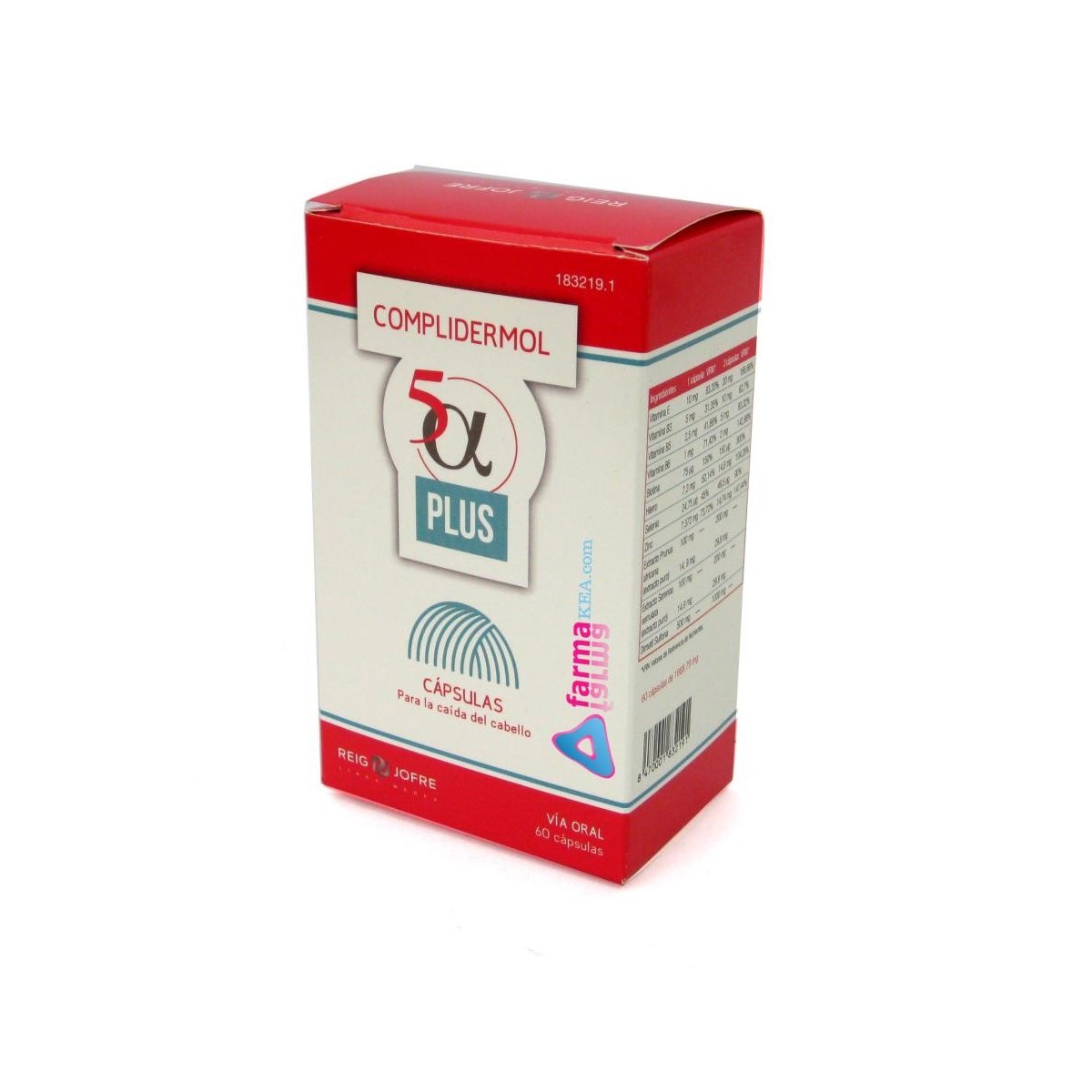 complidermol 5 alfa plus 60 capsulas
