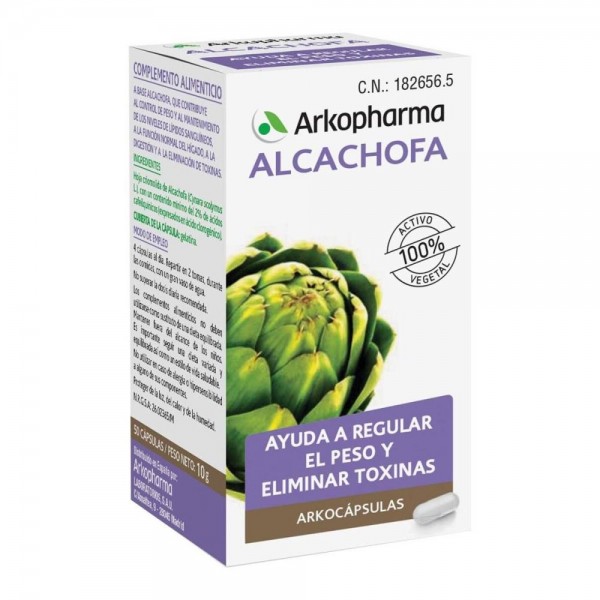 arkopharma arkocapsulas alcachofa bio 80 capsulas