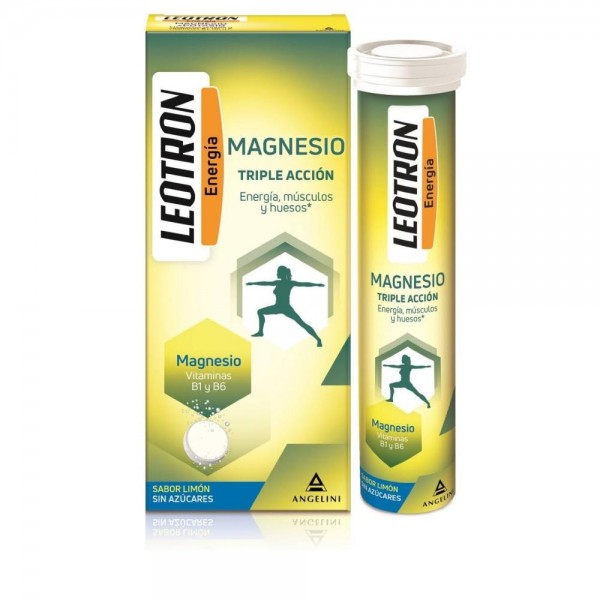 leotron magnesio 30 comp efervescentes