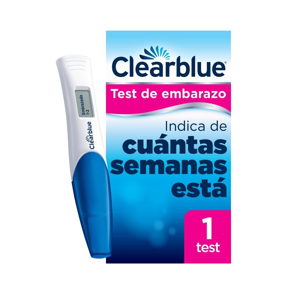 clearblue digital test de embarazo