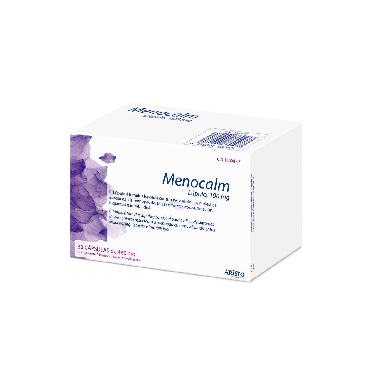 menocalm 100mg 30 capsulas