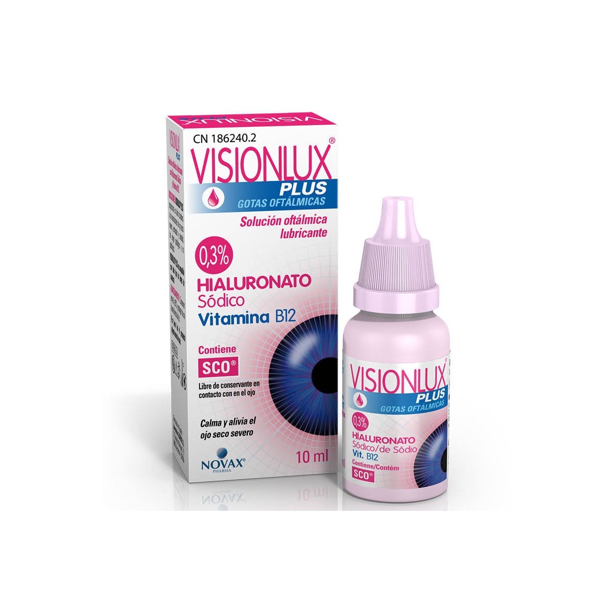 visionlux plus gotas oftalmicas 10 ml