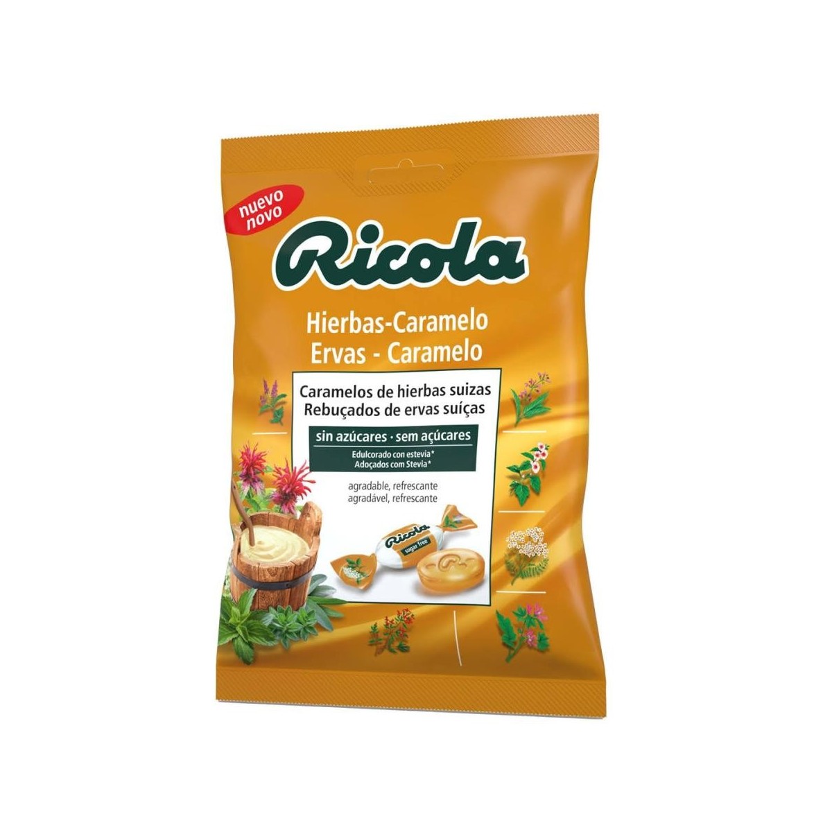 ricola caramelos hierbas caramelo 50 g