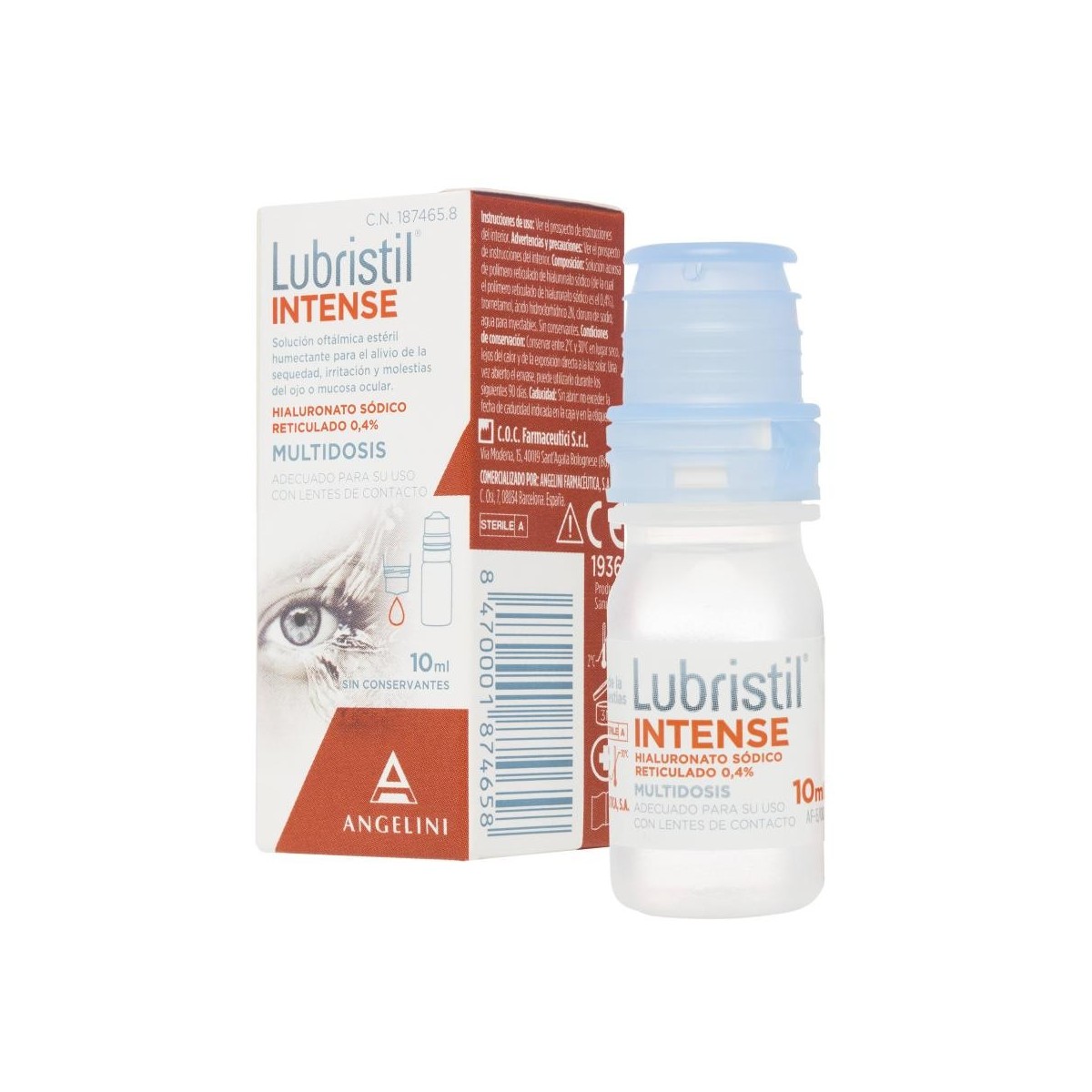 lubristil intense multidosis 10 ml