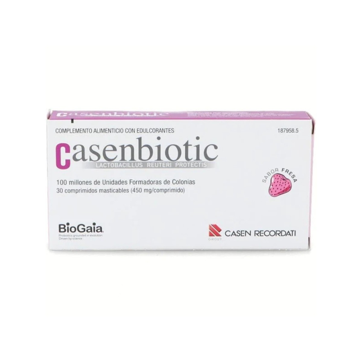 casenbiotic 30 comp sabor fresa