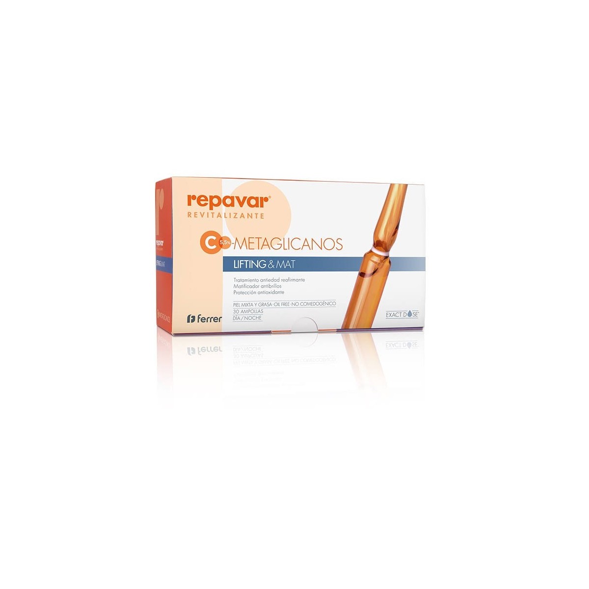 repavar revitalizante metaglicanos lifting mat 30 ampollas