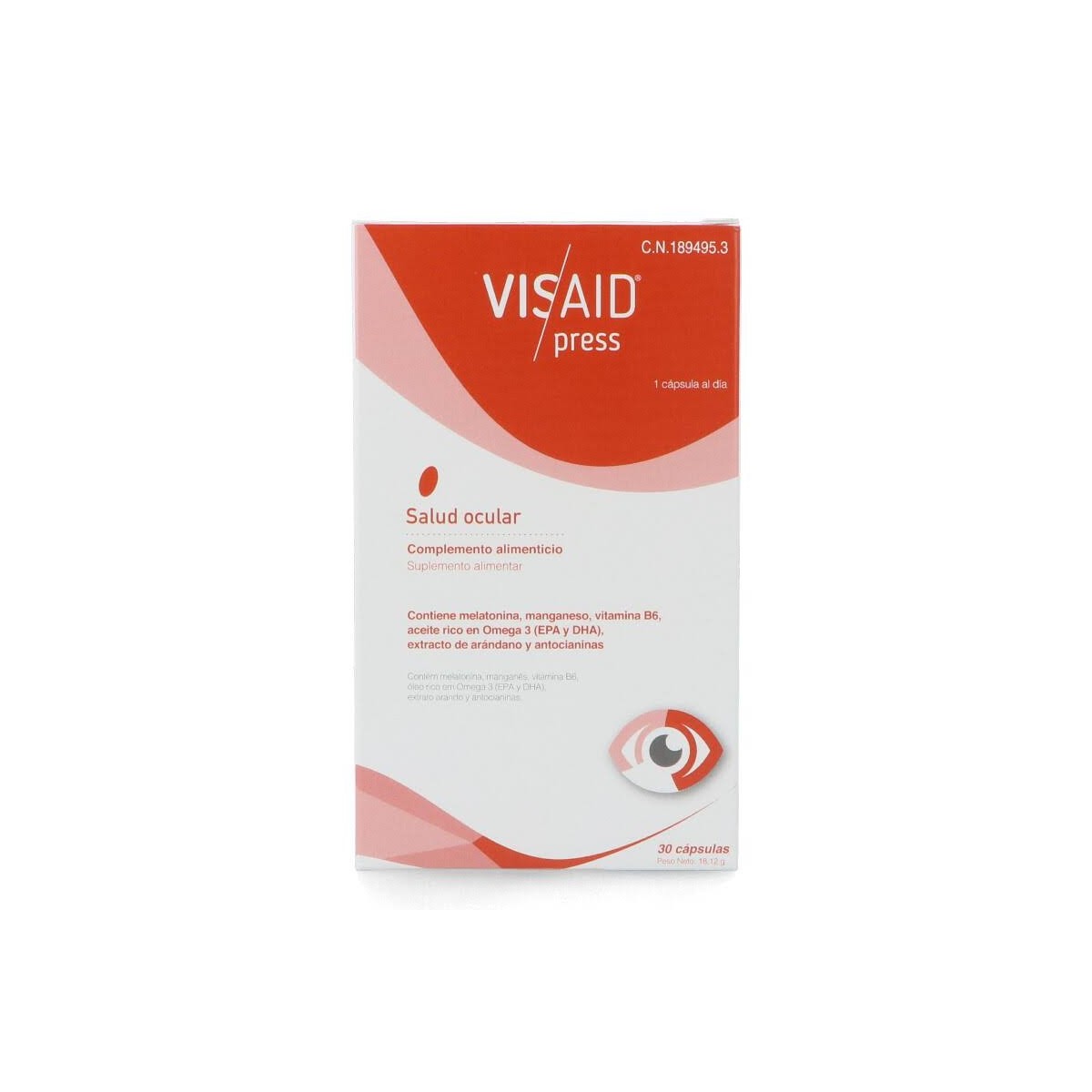 visaid press 30 capsulas