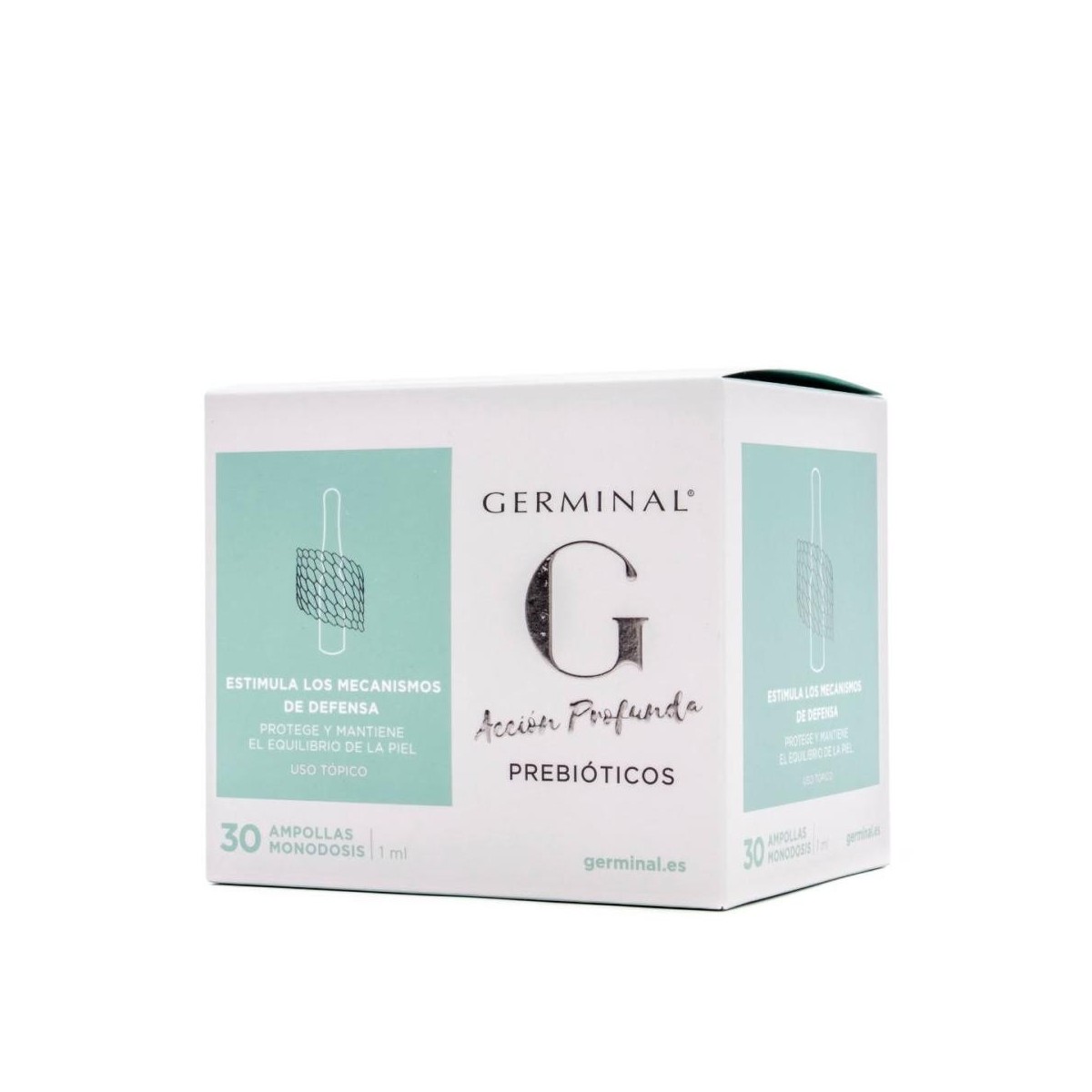 germinal accion profunda prebioticos 30 ampollas