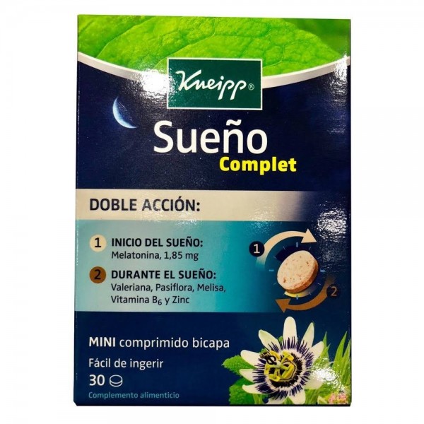 kneipp sueno complet 30 comprimidos