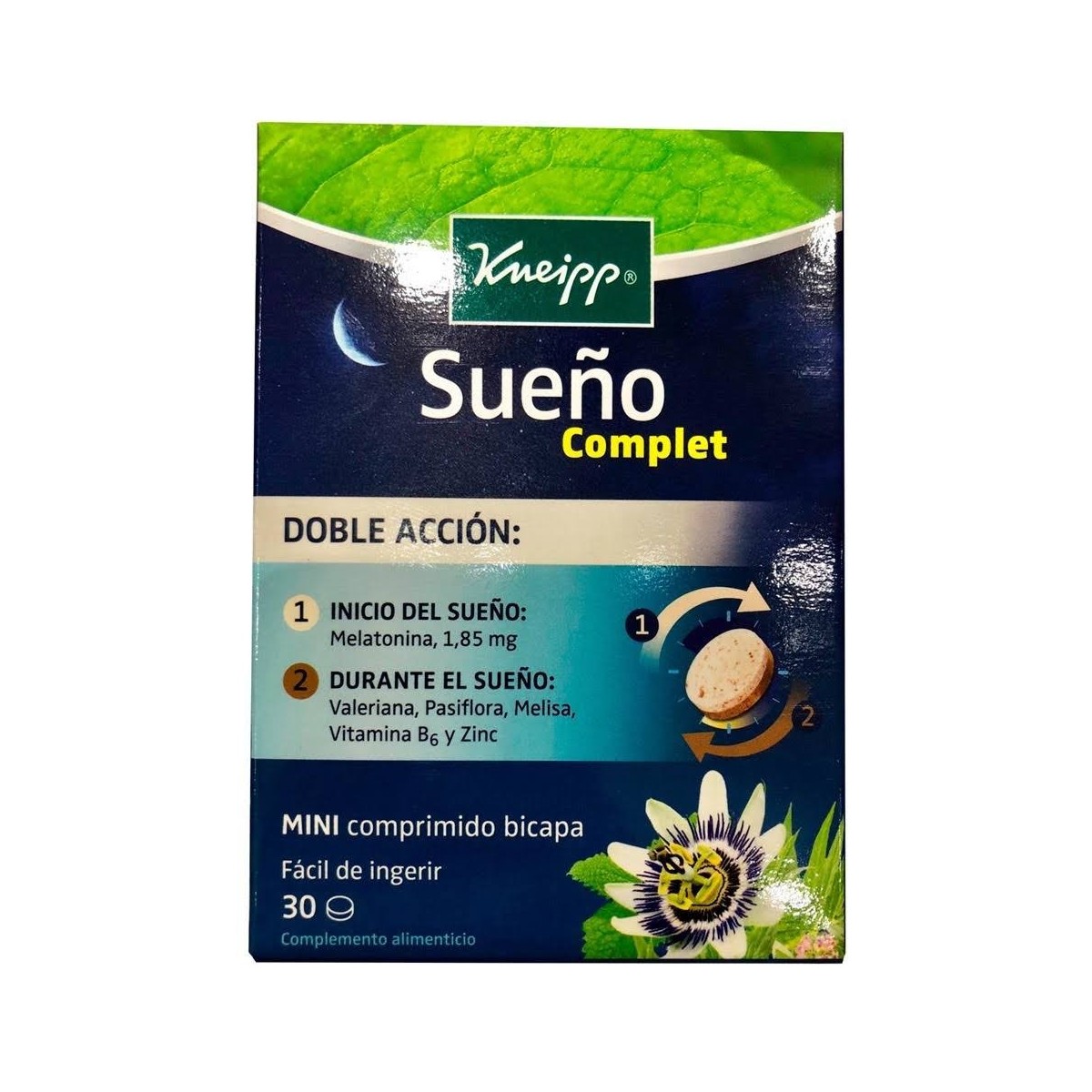 kneipp sueno complet 30 comprimidos