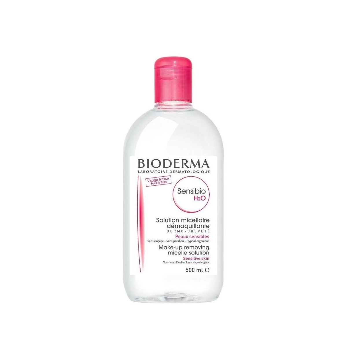 agua micelar sensibio h2o bioderma 500 ml