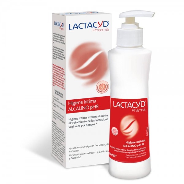 lactacyd higiene intima alcalino ph8 250 ml