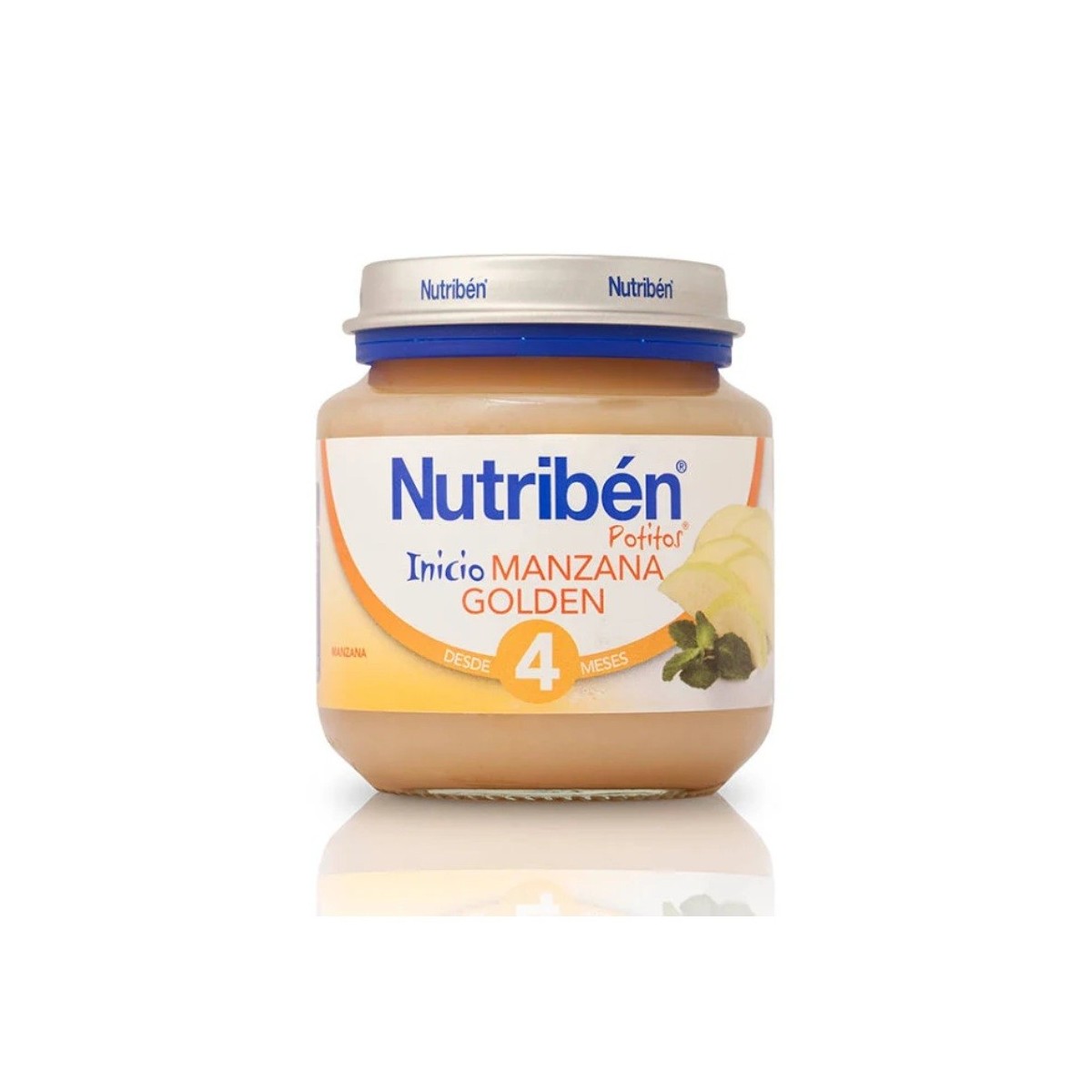 nutriben inicio manzana golden 130 g