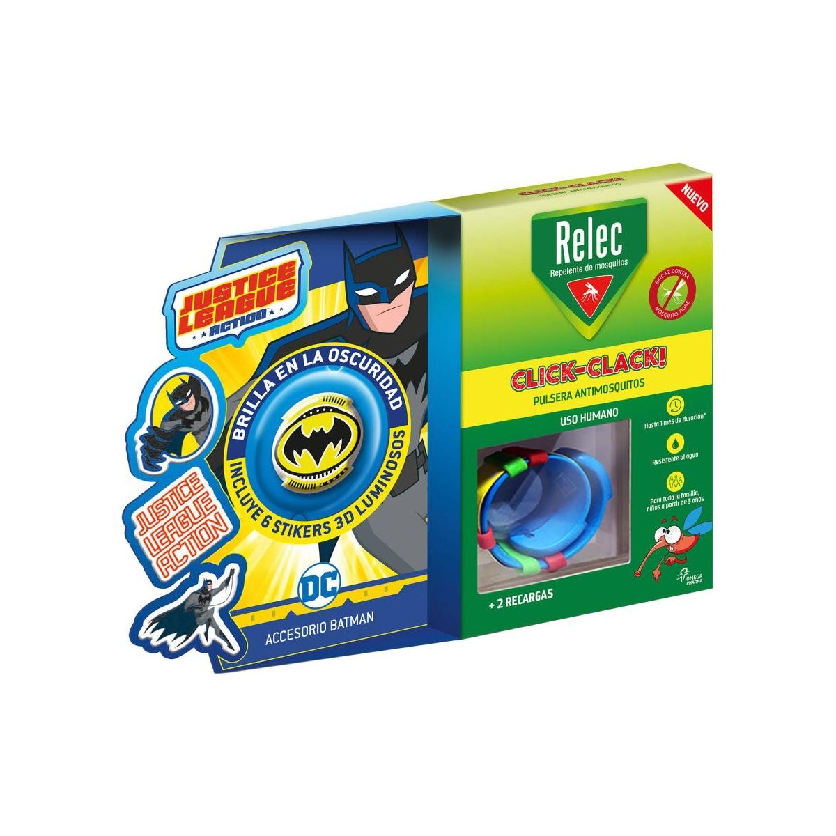 relec pulsera antimosquitos batman
