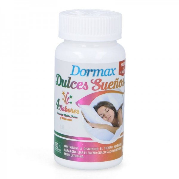 dormax dulces suenos 120 comprimidos masticables