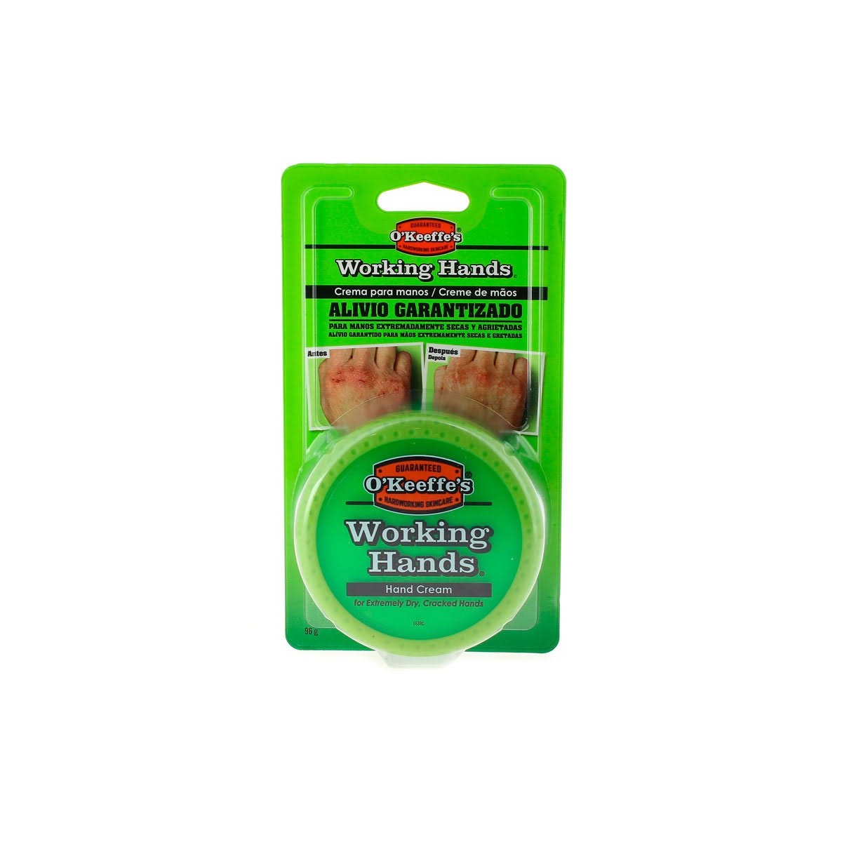 crema de manos working hands 96 g okeeffe