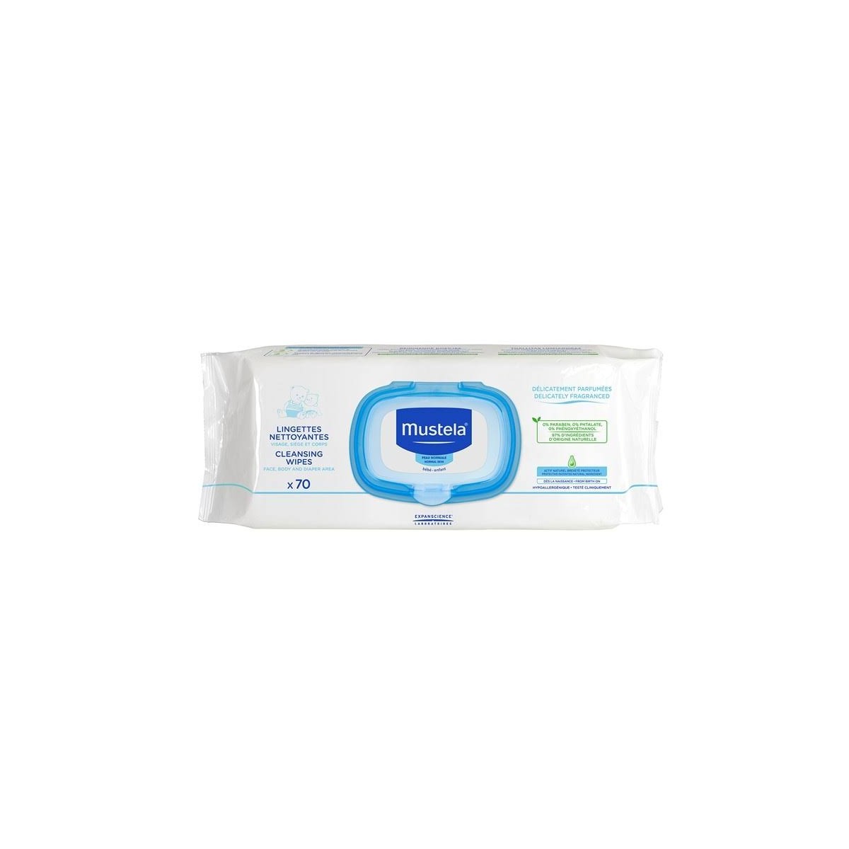 mustela toallitas x70uni