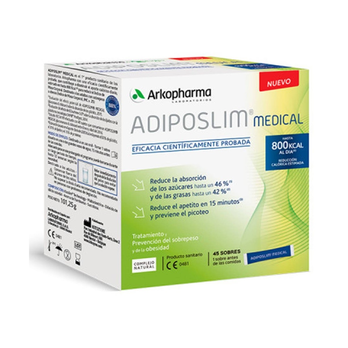 arkopharma 45 sobres adiposlim medical