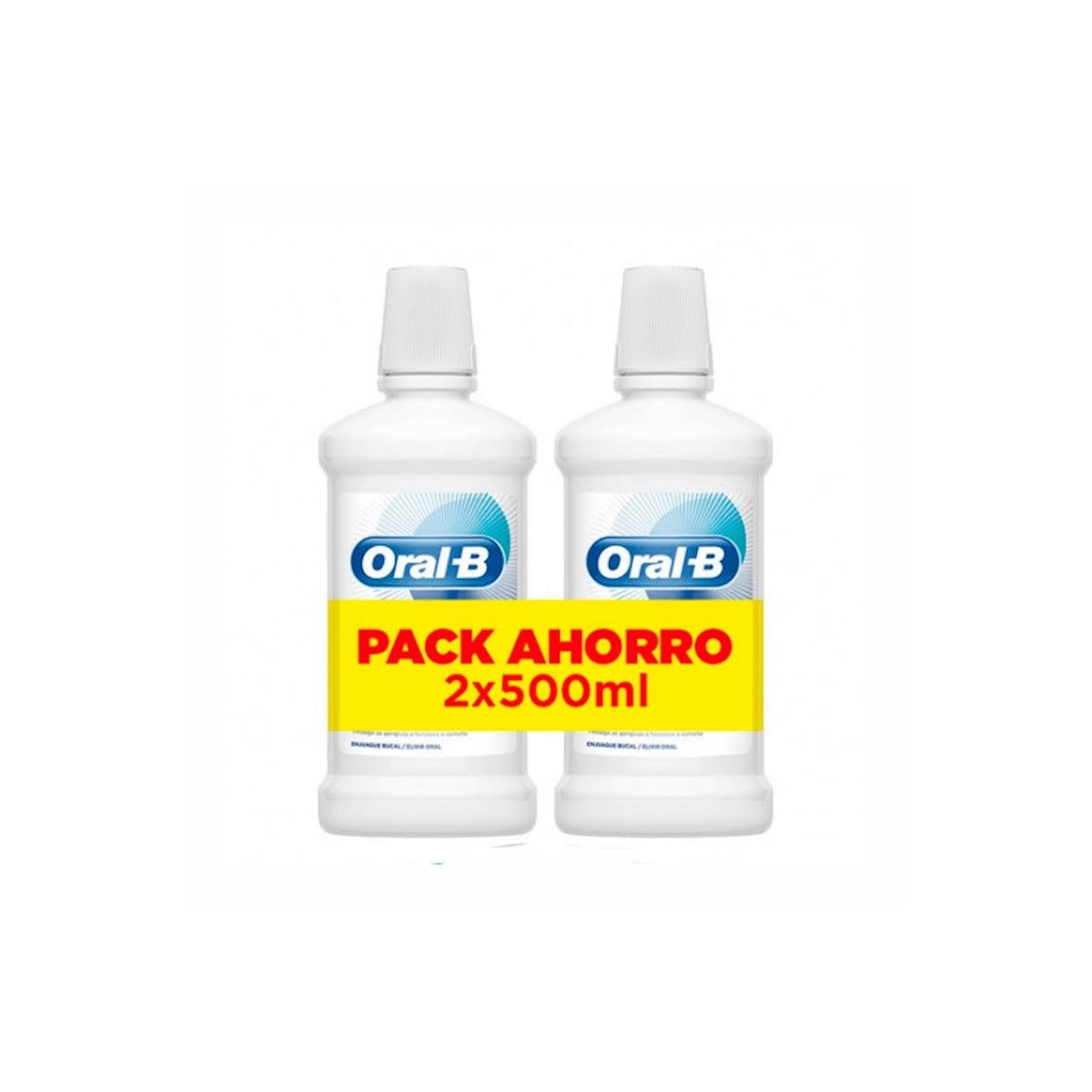 oral b colutorio encias y esmalte care 2x500