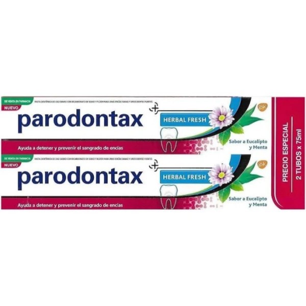 parodontax duplo herbal fresh 2 x 75 ml
