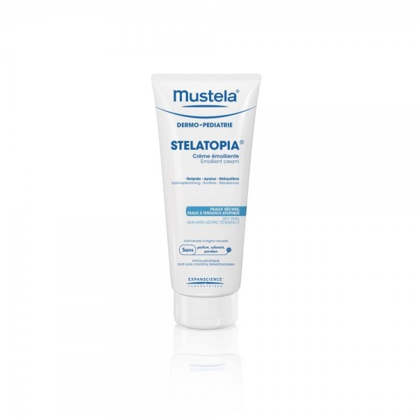 mustela stelatopia crema emoliente 200 ml