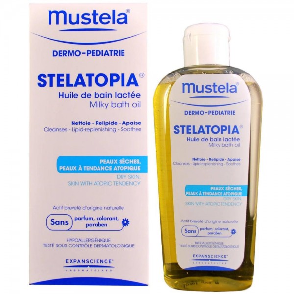mustela stelatopia aceite de bano 200 ml