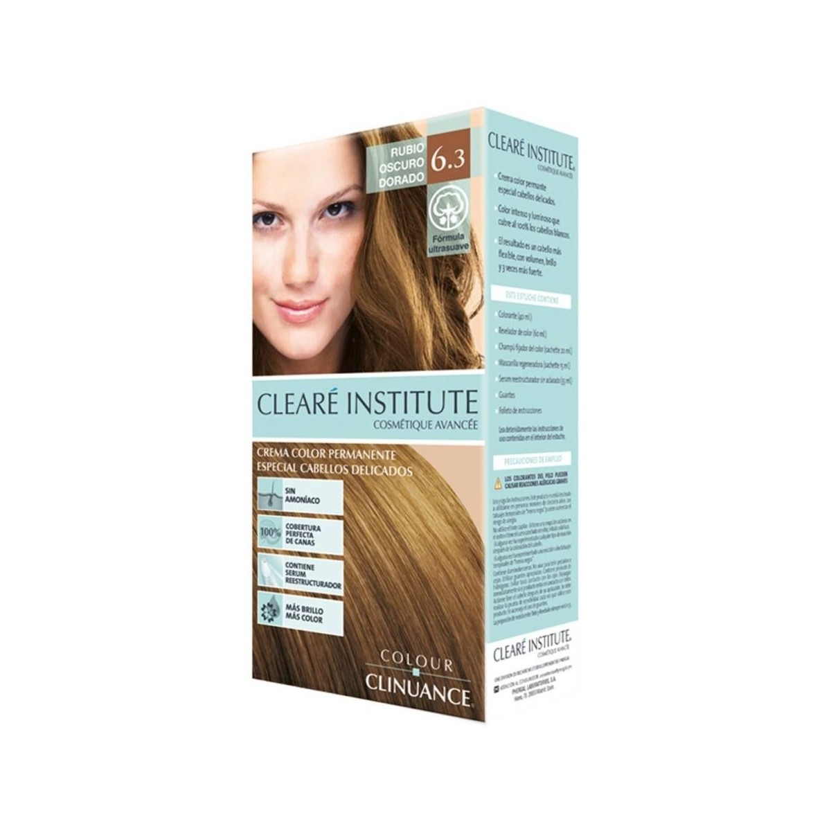 colour clinuance tinte 63 rubio oscuro dorado