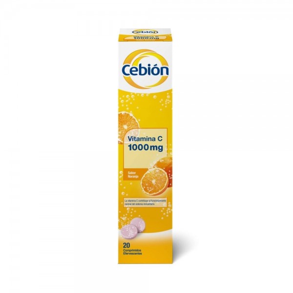 cebion vitamina c 1000 mg 20 comprimidos efervescentes