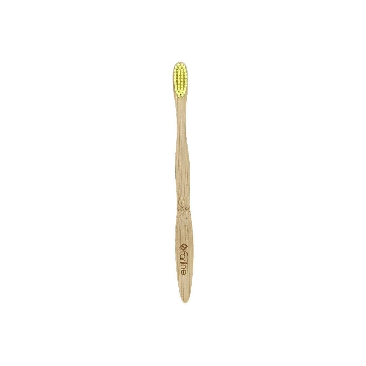 farline cepillo dental bambu amarillo