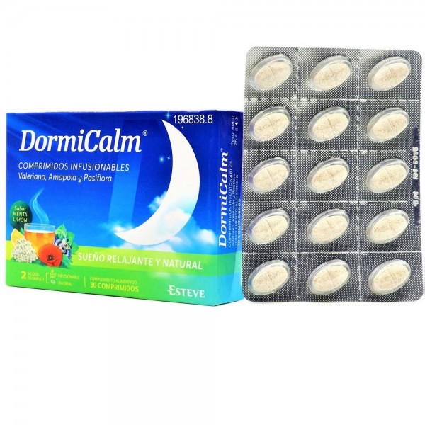 dormicalm 30 comprimidos infusionables