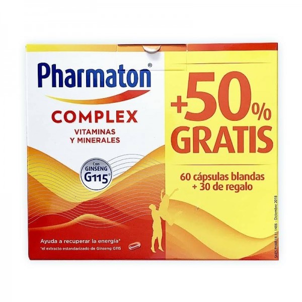 pharmaton complex 100 capsulas