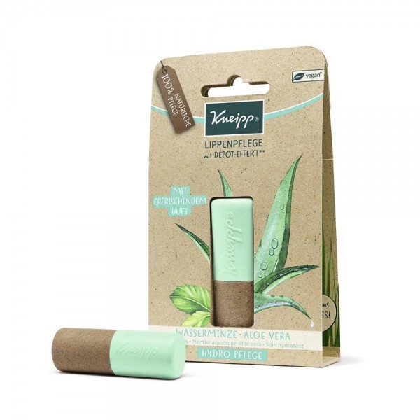 kneipp hydro care water mint aloe vera balsamo labial 47 g