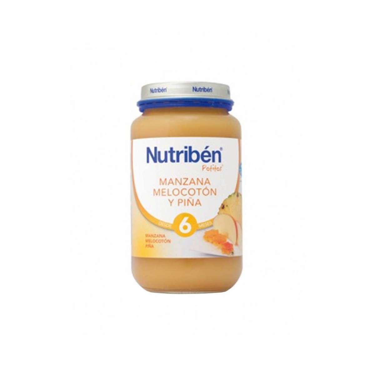 nutriben manzana melocoton y pina 250g