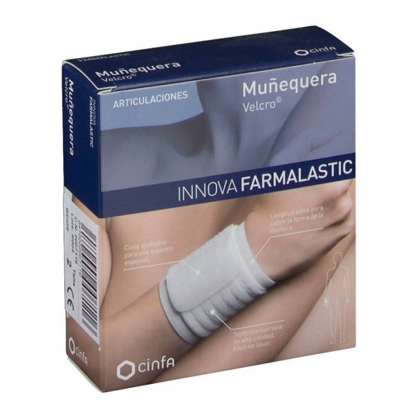 munequera innova velcro beige t gde egde farmalastic