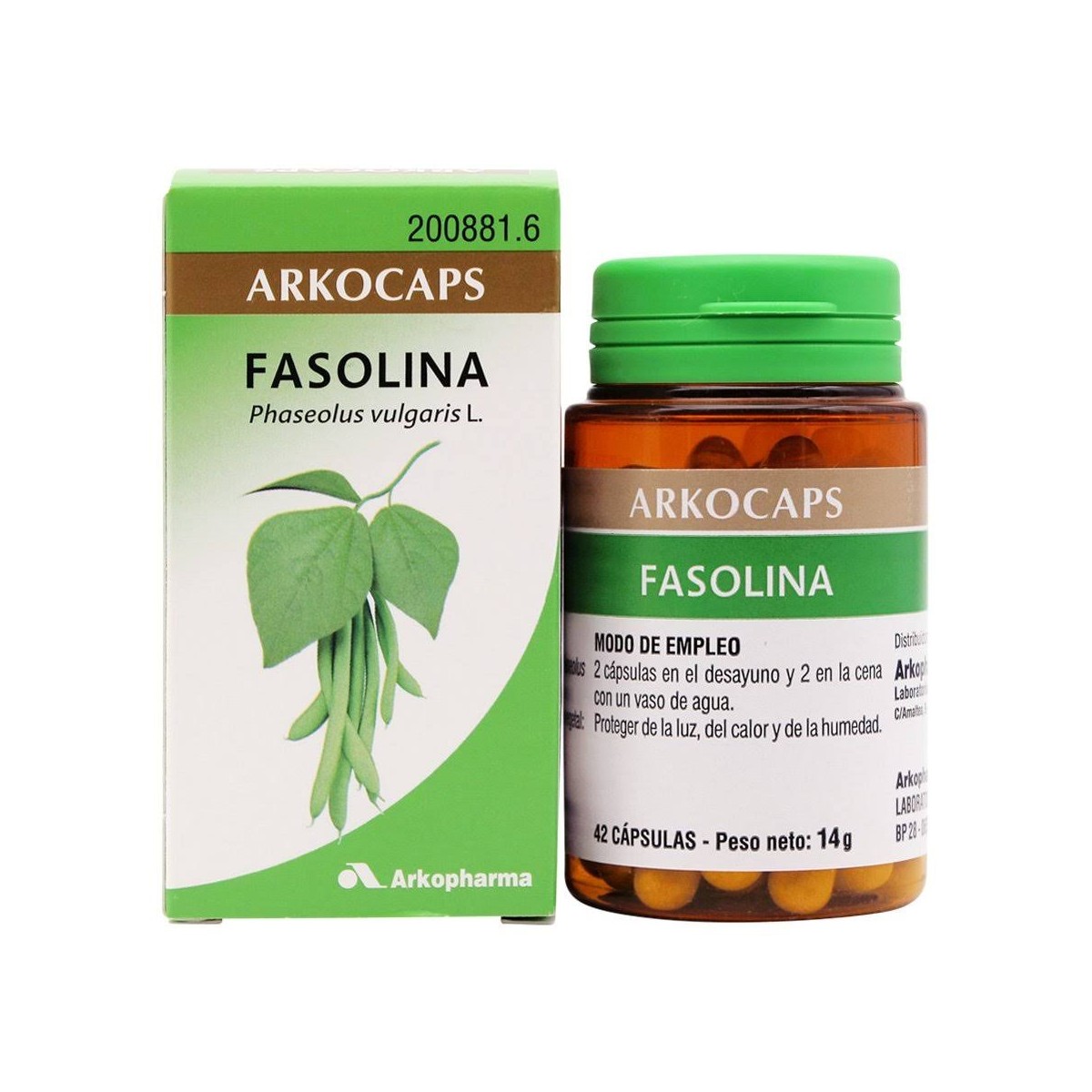 arkopharma fasolina 50 capsulas