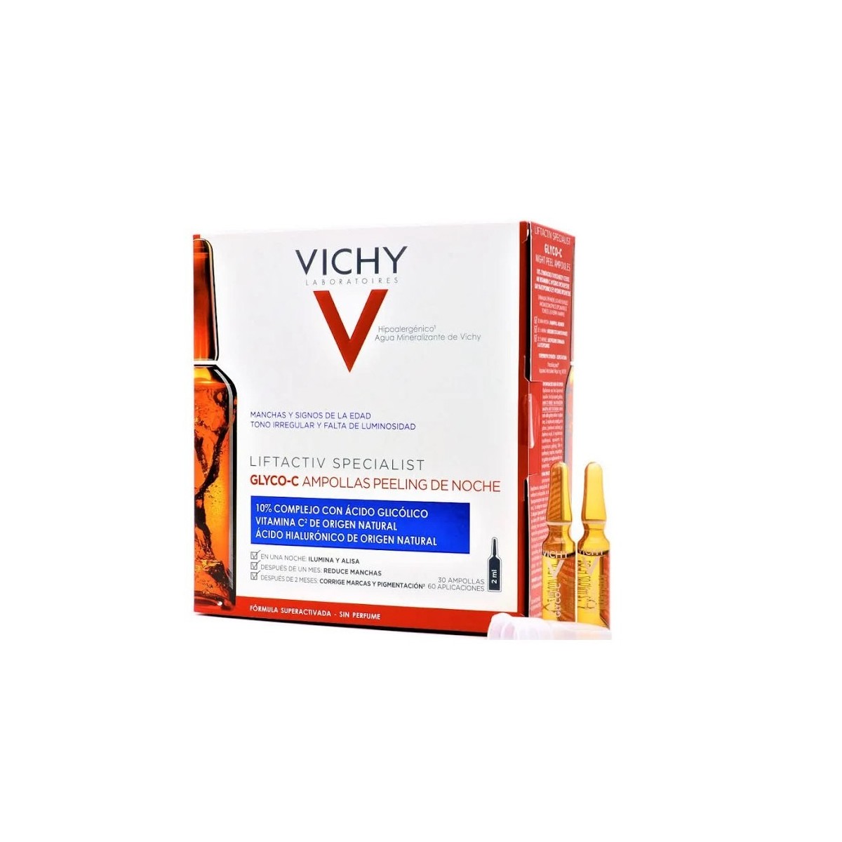 vichy liftactiv specialist glyco c 10 ampollas peeling noche