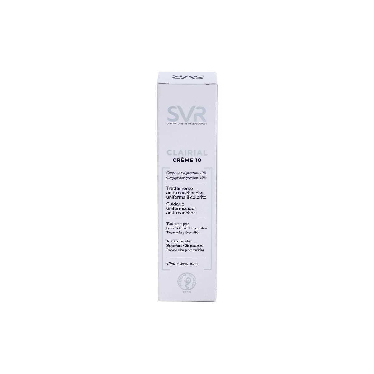 clairial crema 10 40 ml svr