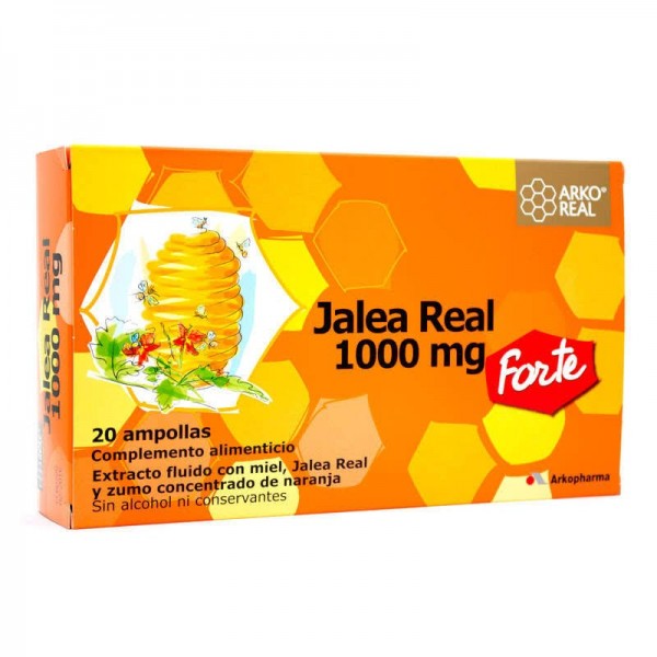 arkoreal jalea real fresca forte 1000mg 20 amps