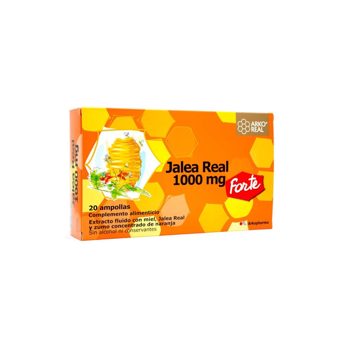 arkoreal jalea real fresca forte 1000mg 20 amps