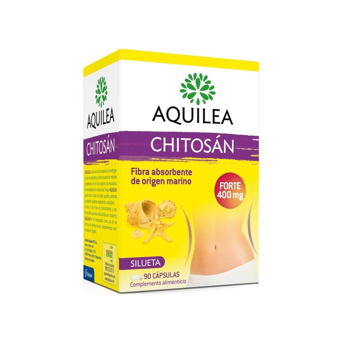 chitosan aquilea forte 90 capsulas